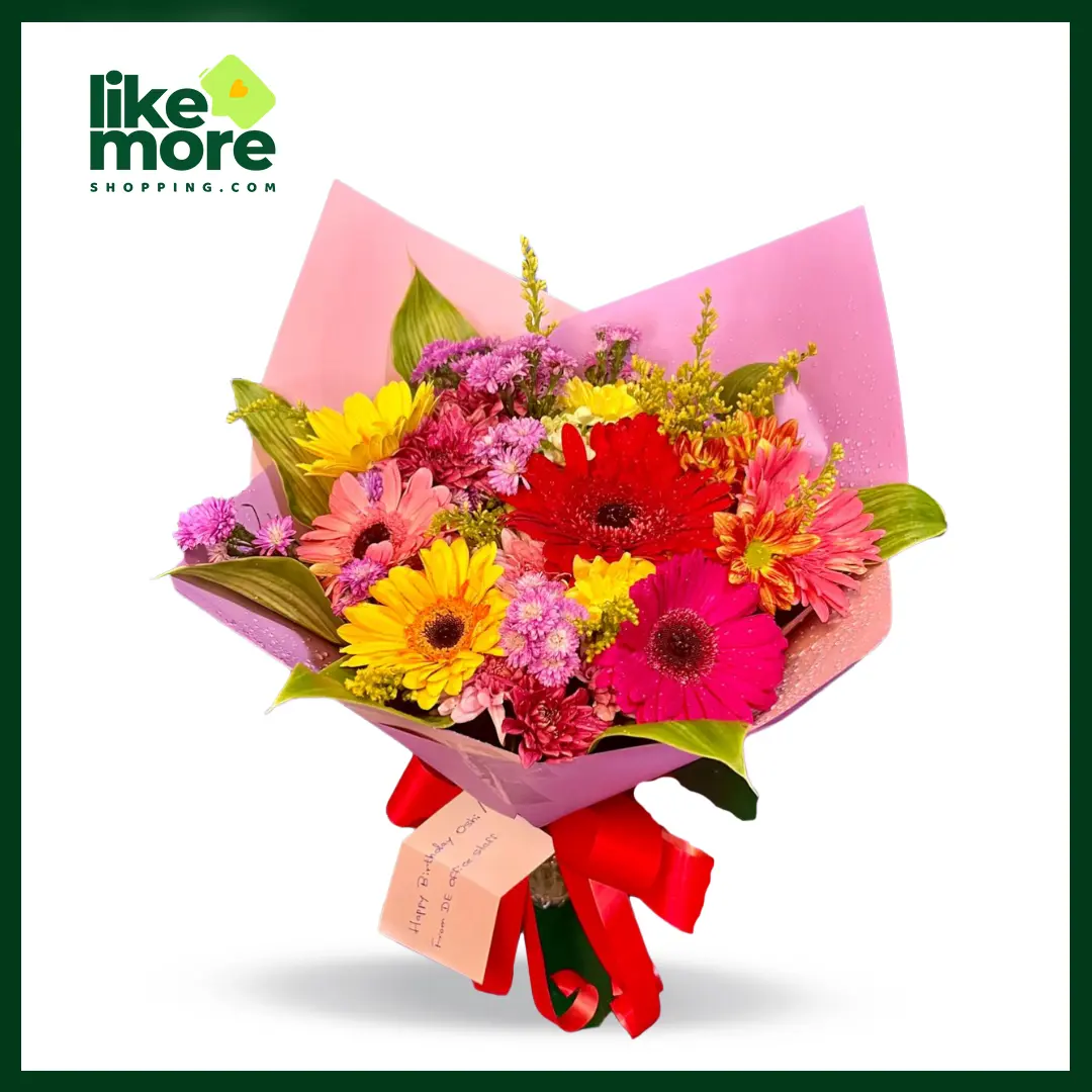 Main image of Love Blooms Gerbera Bunch
