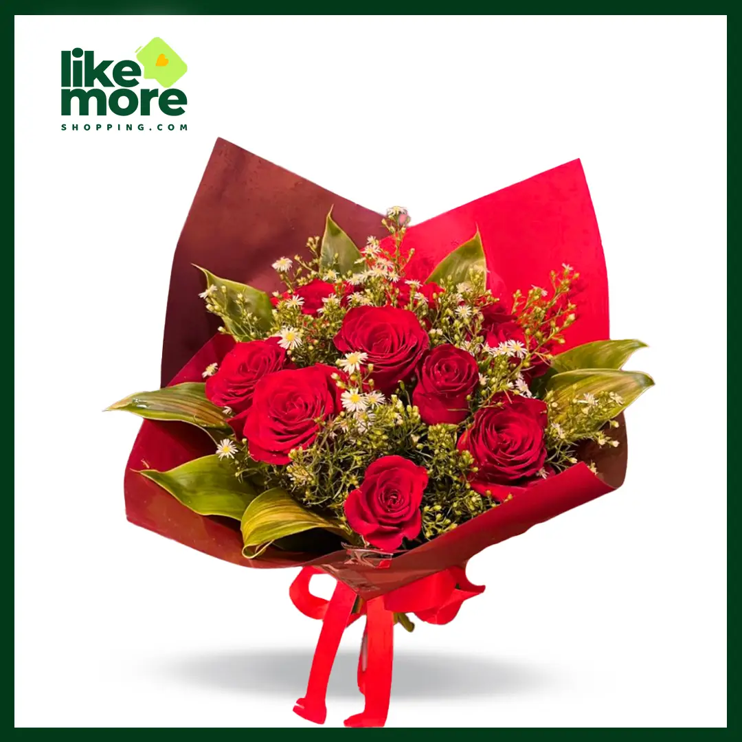 Red Roses Bunch