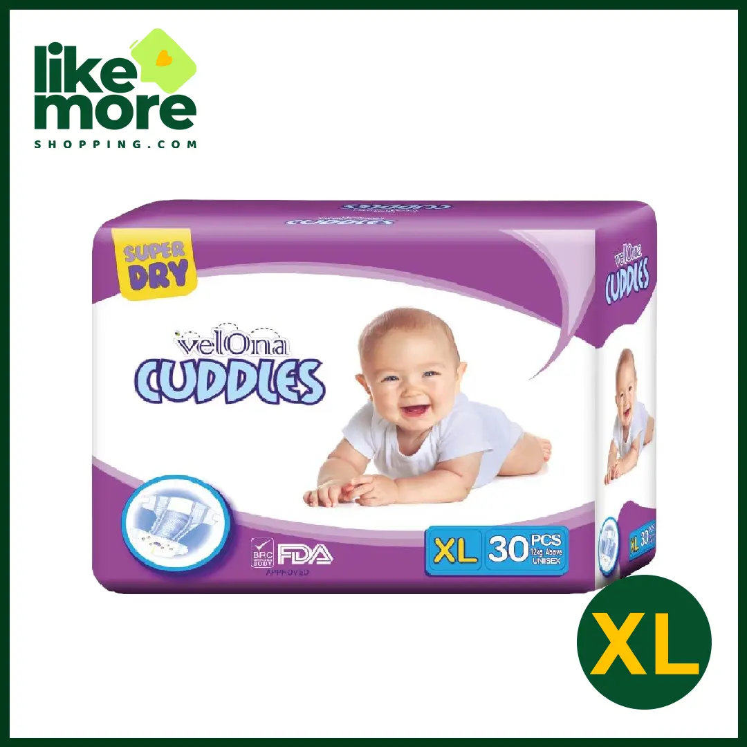 Main image of Velona Cuddles Baby Diapers 16 packs - XL