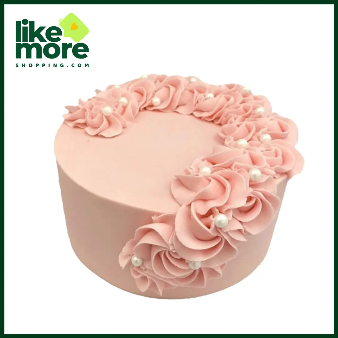 Main image of Pink Rosette Cake