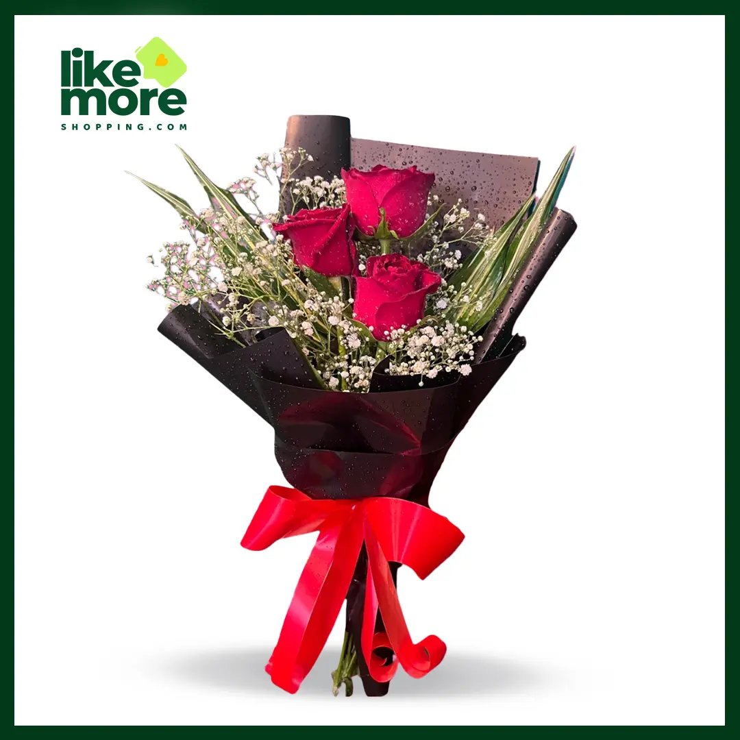 Main image of Pink Roses Bunch